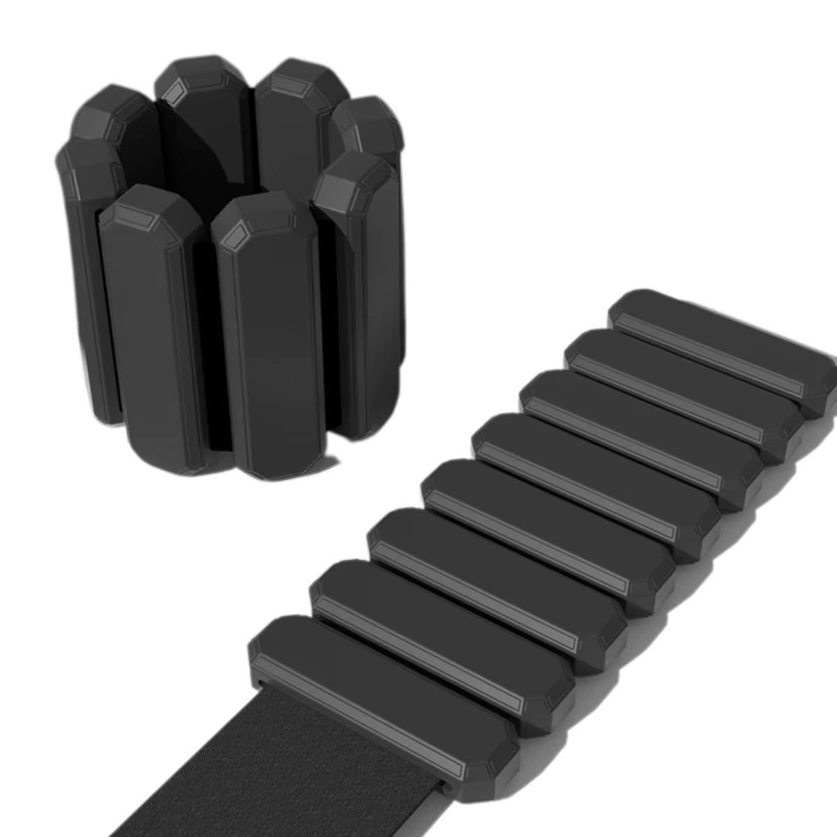Wrist-Ankle-Weights for Women, Set of 2 (1Lb Each), Adjustable Ankle Weights for Women Men, Strength Training Wearable